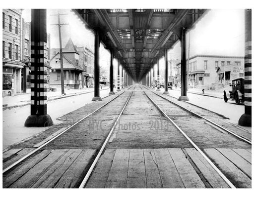 Gravesend Ave looking south from Ditmas Ave 1924 I Old Vintage Photos and Images