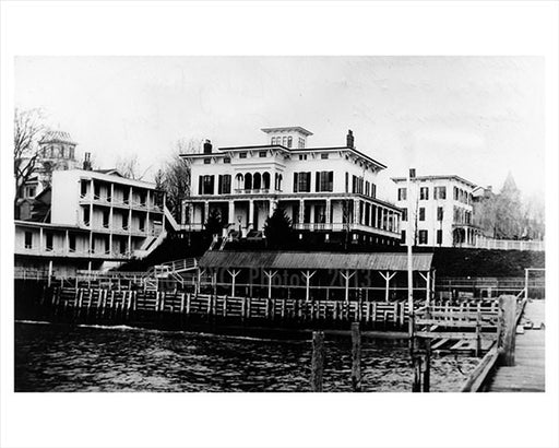 Gravesend Bay on 17th Ave - Joseph H. Hortons Kathleen Villa by the Sea 1898 Old Vintage Photos and Images