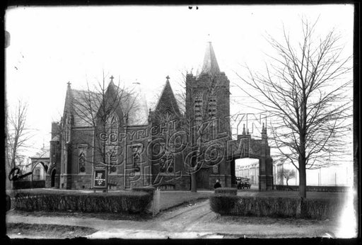 Gravesend Dutch Reformed Church on Neck Road, 1930 Old Vintage Photos and Images
