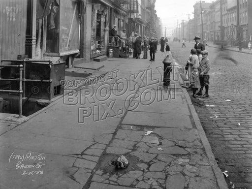 Green Street near Manhattan Avenue, 1928 Old Vintage Photos and Images