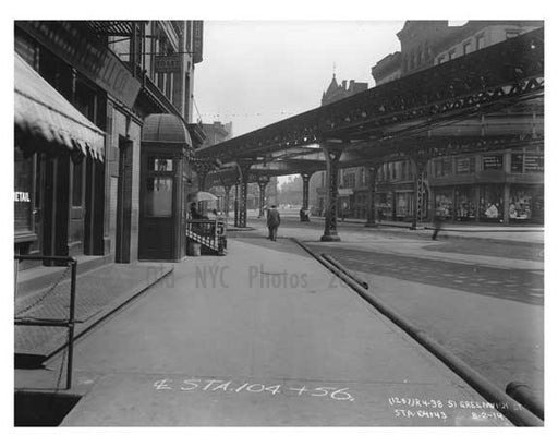 Greenwich Street - Greenwich Village - Manhattan  1914 E Old Vintage Photos and Images