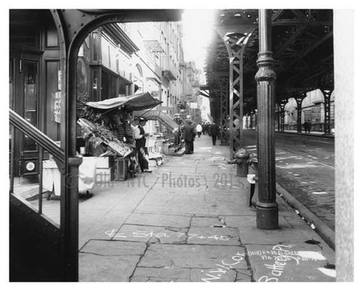 Greenwich Street - Greenwich Village - Manhattan  1914 EE Old Vintage Photos and Images