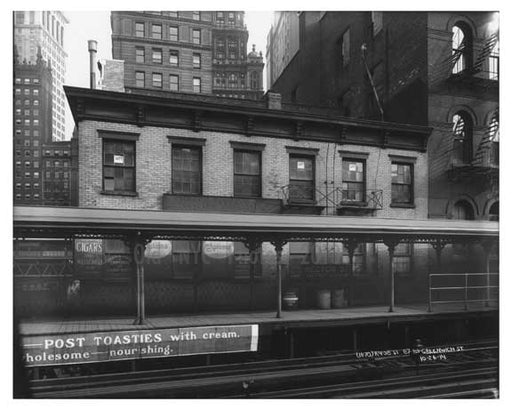 Greenwich Street Station - Greenwich Village - Manhattan  1914 A Old Vintage Photos and Images
