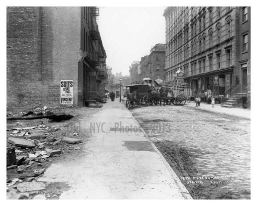 Grove Street - Greenwich Village - Manhattan - NYC 1914 Old Vintage Photos and Images