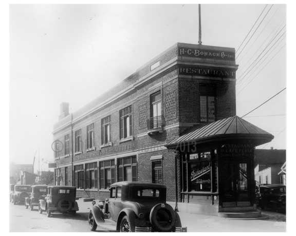 H.C. Bohack Bldg Early 1900s  - Ridgewood - Queens NY Old Vintage Photos and Images