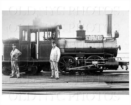 Harlem Express Train Old Vintage Photos and Images