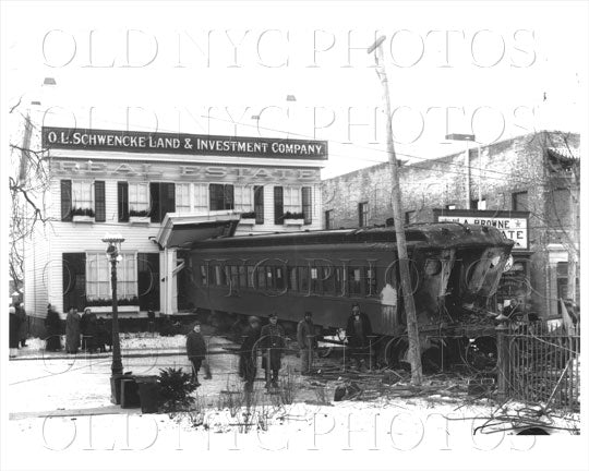 Hempstead LIRR crash Jan 7 1912 Old Vintage Photos and Images