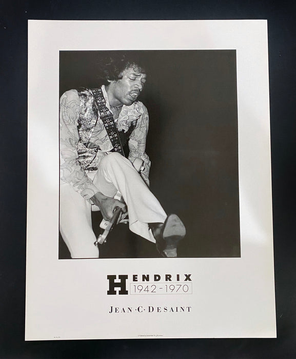 Jimi Hendrix 1942-1970 Vintage Poster