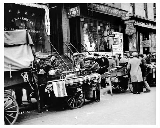 Hester Street West of Orchard 1937 Old Vintage Photos and Images