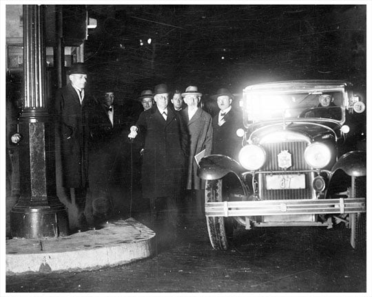 Holland Tunnel General Dyer Pay First Toll 1927 Old Vintage Photos and Images