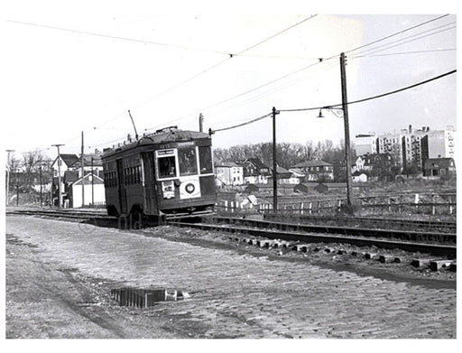 Horace Harding Blvd Trolley Line 1937 Old Vintage Photos and Images