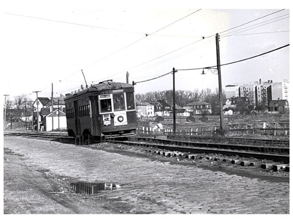 Horace Harding Blvd Trolley Line 1937 Old Vintage Photos and Images