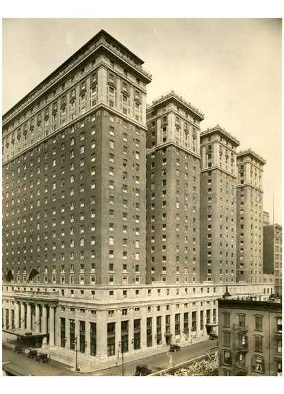 Hotel Pennsylvania - 7th Avenue between 32nd & 33rd Streets 1919 Old Vintage Photos and Images