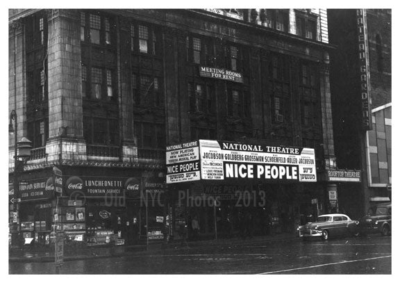 Houston Street near 2nd Ave Old Vintage Photos and Images