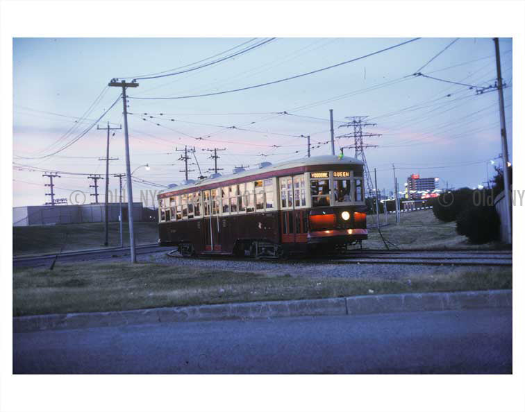 Hunter loop train line Hunters Point - Long Island City - Queens NY Old Vintage Photos and Images