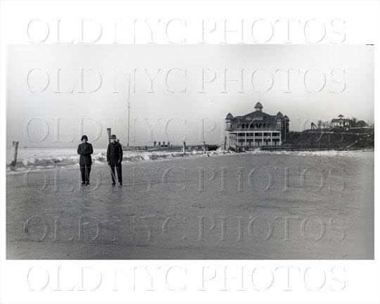 Ice Hockey Bayridge Brooklyn Old Vintage Photos and Images