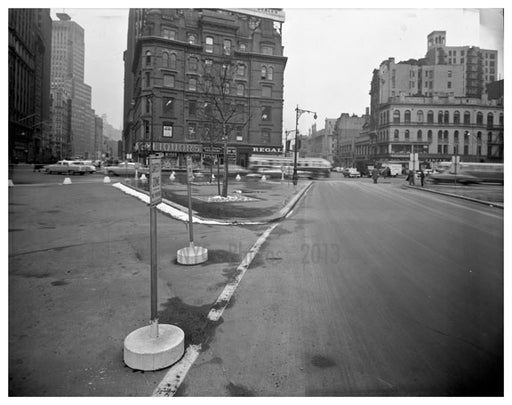 In the middle of the road Old Vintage Photos and Images