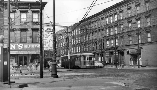 Intersection of Nostrand, Flushing and Lee Avenues, 1951 Old Vintage Photos and Images