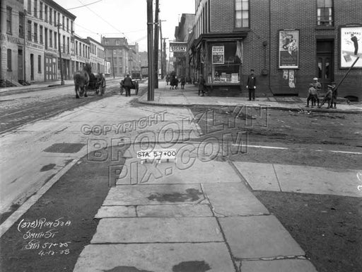 Intersection of Smith and Fifth Streets, 1928 Old Vintage Photos and Images
