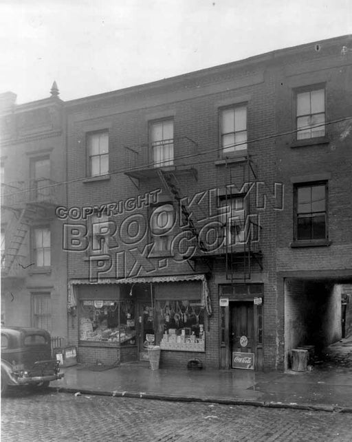 Italian grocery, 299 Hudson Avenue, c.1940 Old Vintage Photos and Images