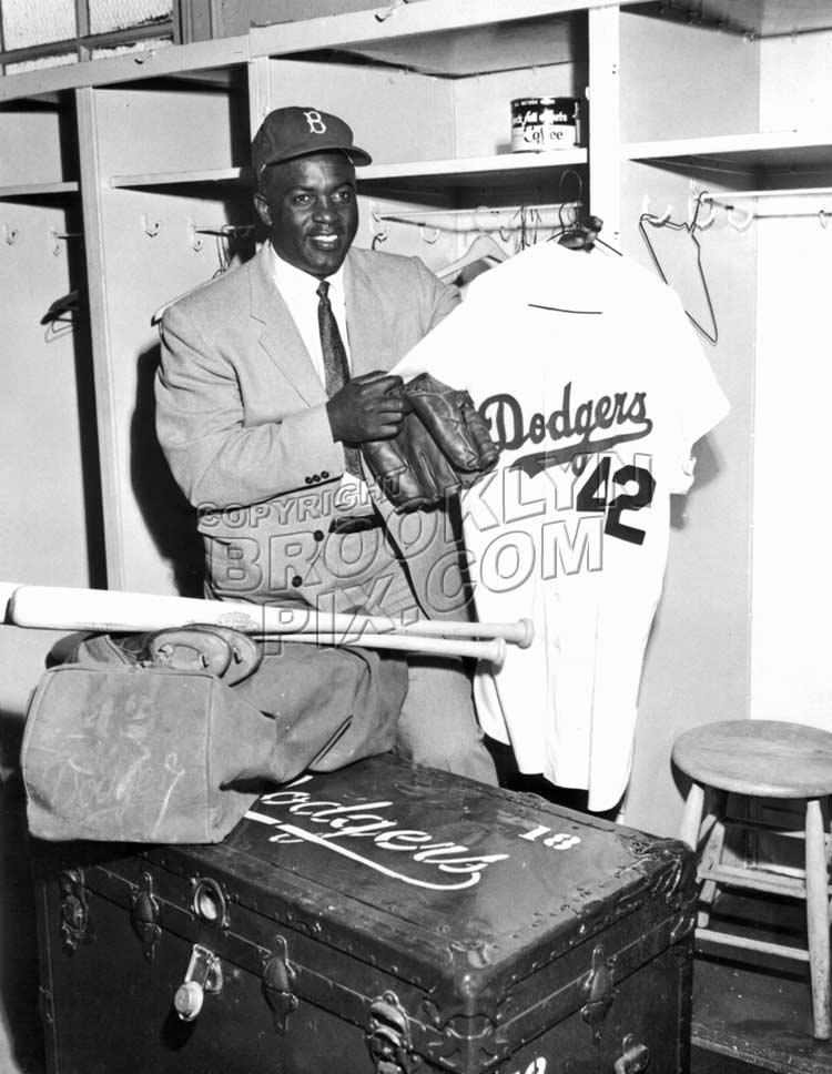 Jackie Robinson at the time of his retirement after the 1957 season Old Vintage Photos and Images