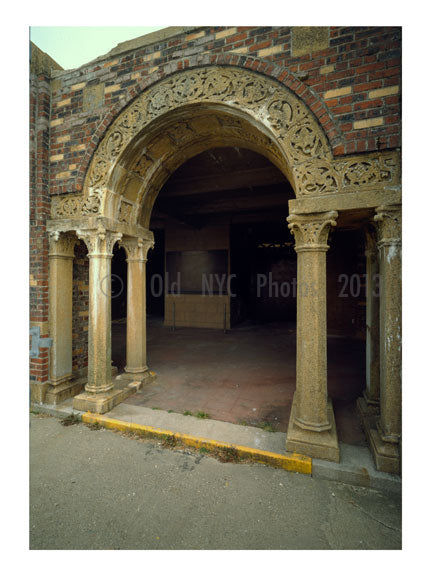 Jacob Riis Park -  Typical Arch, North Facade, central section Old Vintage Photos and Images