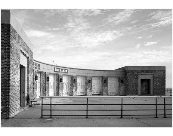 Jacob Riis Park -  view of east crescent Old Vintage Photos and Images