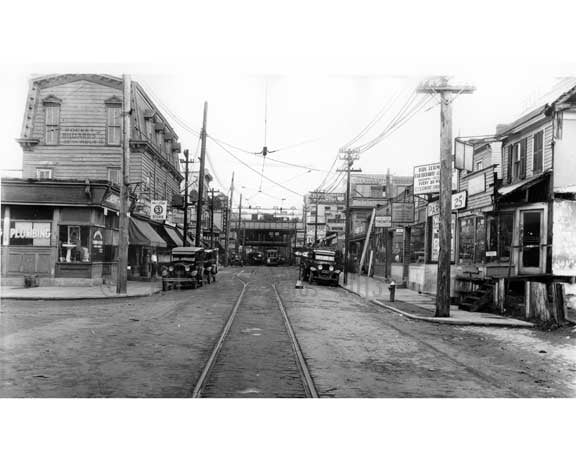 Jamaica Ave & 160th Street - 1931 - Jamaica - Queens NY Old Vintage Photos and Images