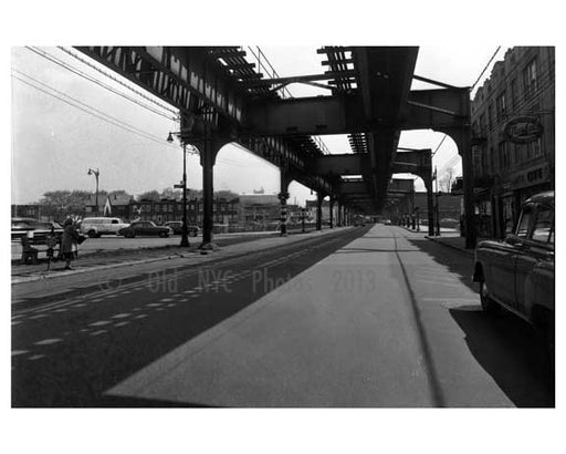Jamaica Ave E. to Van Wyck 1950  - Jamaica  - Queens NY Old Vintage Photos and Images