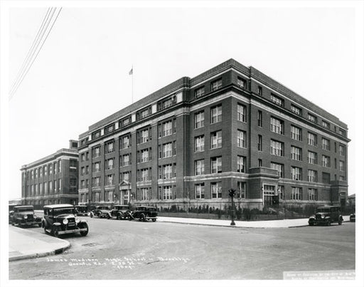 James Madison High School  - Bedford Ave and Quentin Rd. circa 1920 Old Vintage Photos and Images