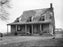 Jan Martense Schenck Farmhouse, East 63rd Street and Avenue U, now reassembled in Brooklyn Museum, c.1930 Old Vintage Photos and Images