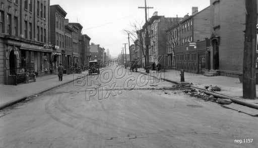 Java Street looking east from Manhattan Avenue, 1928 Old Vintage Photos and Images