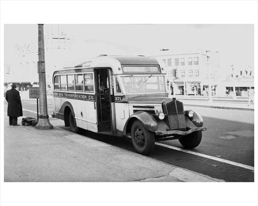 Jersey City Bus 1948 NJ D Old Vintage Photos and Images