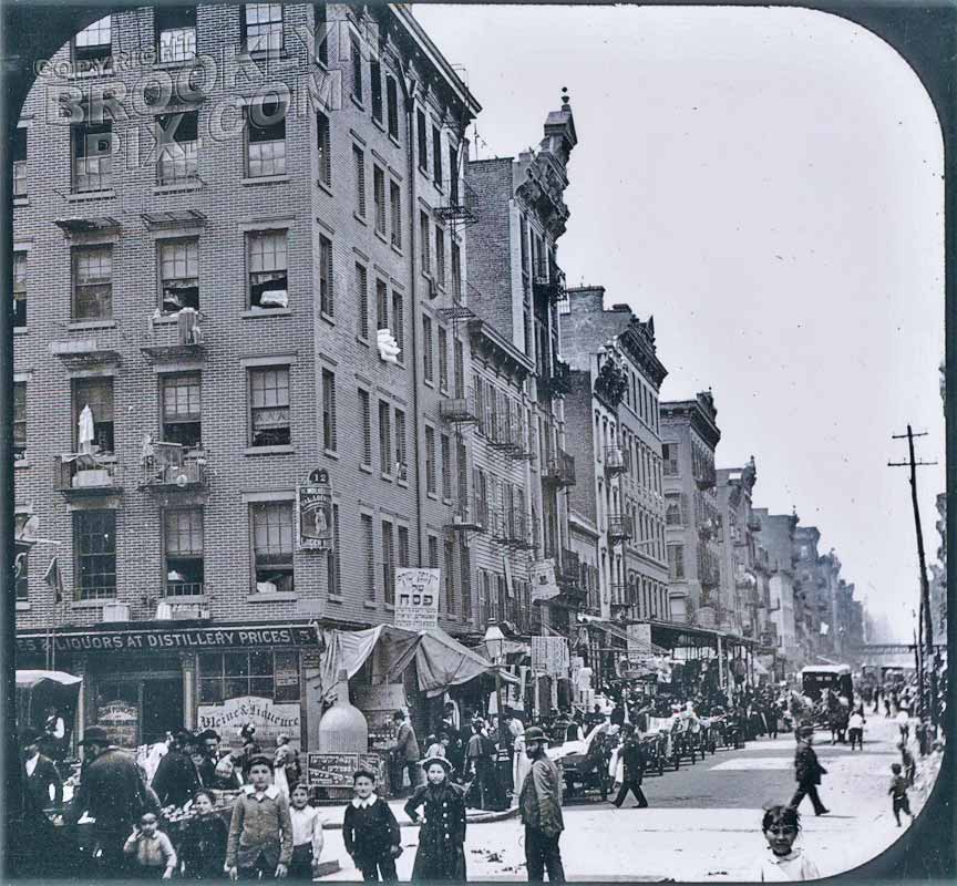 Jewish ghetto in the Lower East Side, 1895 Old Vintage Photos and Images