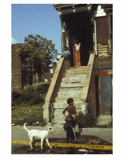 Kids on Alabama Ave East New York Brooklyn NY Old Vintage Photos and Images