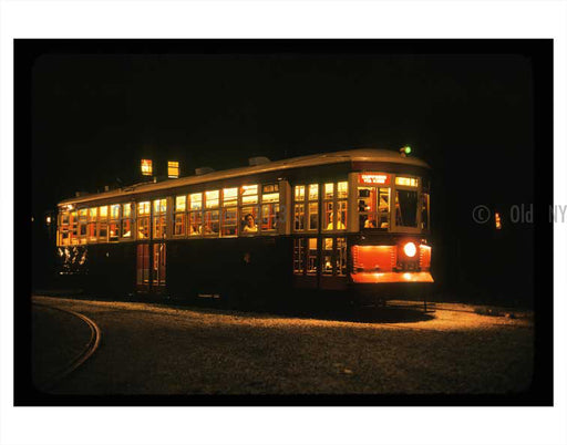 Kingston Trolley Line Crown Heights  Old Vintage Photos and Images