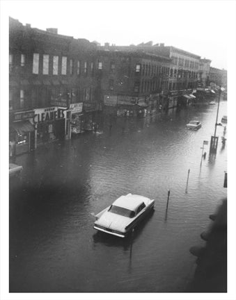 Knickerbocker Ave Flooded Gravesend Brooklyn NY Old Vintage Photos and Images