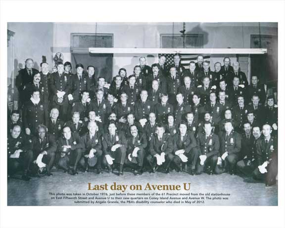Last Day for the 61st Precinct on 15th Street & Avenue U - Sheepshead Bay, Brooklyn Old Vintage Photos and Images