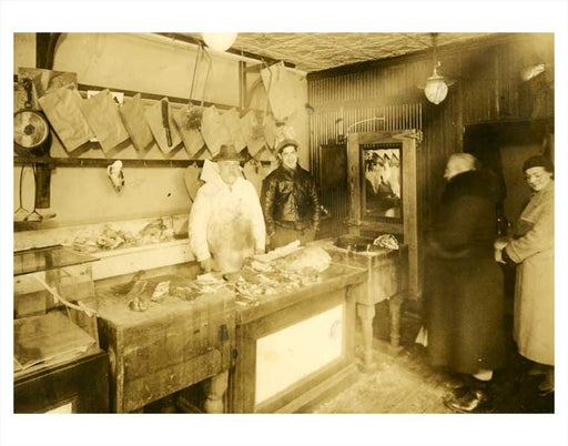 Lee Avenue Farber's Kosher Meats 1935 Old Vintage Photos and Images