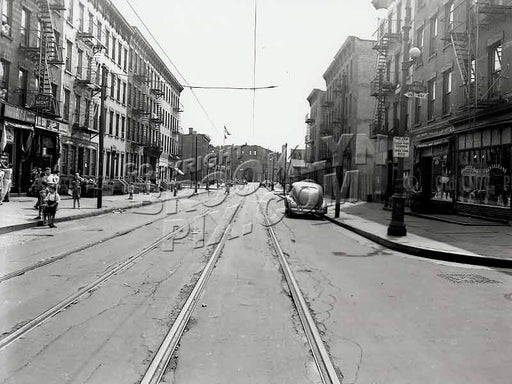 Lee Avenue looking south at Lynch Street, 8-3-1944 Old Vintage Photos and Images