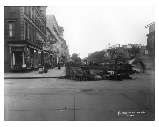 Lenox & 125th Street Harlem, NY 1910 Old Vintage Photos and Images