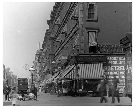 Lexington Avenue &106th Street 1911 - Upper East Side, Manhattan - NYC Old Vintage Photos and Images