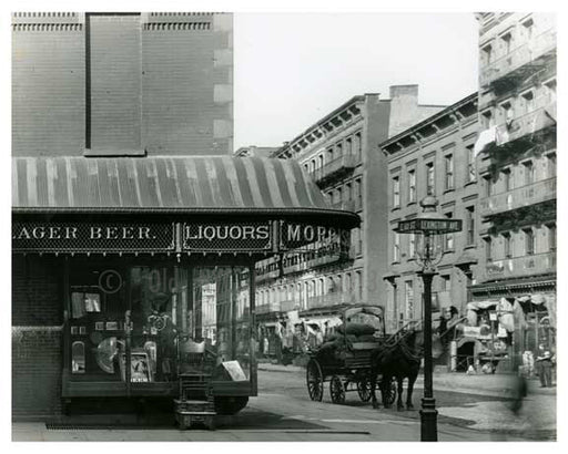 Lexington Avenue & 110th Street 1911 - Upper East Side, Manhattan - NYC Old Vintage Photos and Images