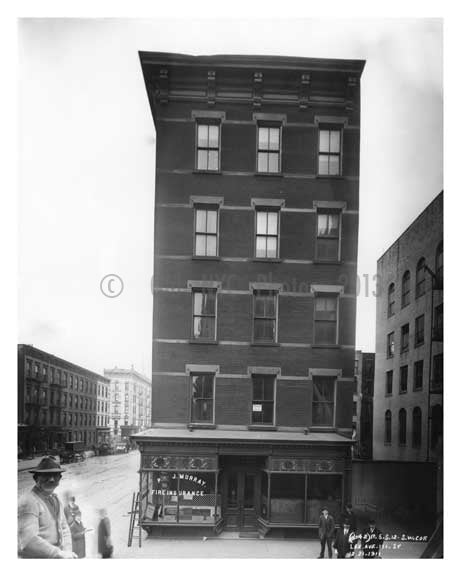 Lexington Avenue & 111th Street 1911 - Upper East Side, Manhattan - NYC L5 Old Vintage Photos and Images