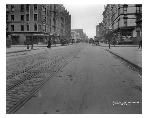 Lexington Avenue & 123rd Street 1911 - Upper East Side, Manhattan - NYC L8 Old Vintage Photos and Images