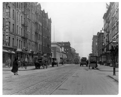 Lexington Avenue & 123rd Street 1911 - Upper East Side, Manhattan - NYC L10 Old Vintage Photos and Images