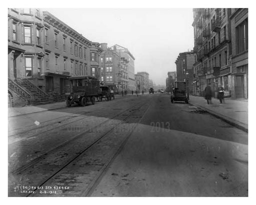 Lexington Avenue 1912 - Upper East Side Manhattan NYC Old Vintage Photos and Images