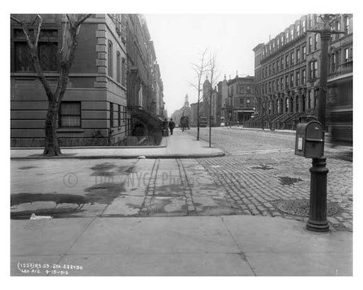 Lexington Avenue 1912 - Upper East Side Manhattan NYC A11 Old Vintage Photos and Images