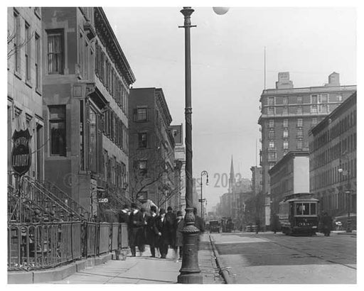 Lexington Avenue & 28th Street 1912 - Midtown Manhattan NYC C Old Vintage Photos and Images