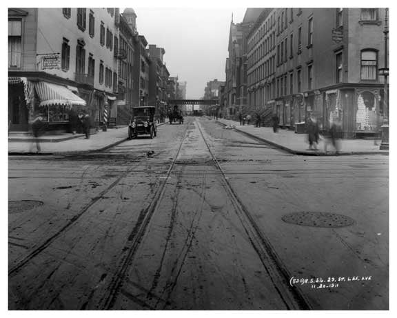Lexington Avenue & 29th Street 1911 - Midtown, Manhattan - NYC C Old Vintage Photos and Images